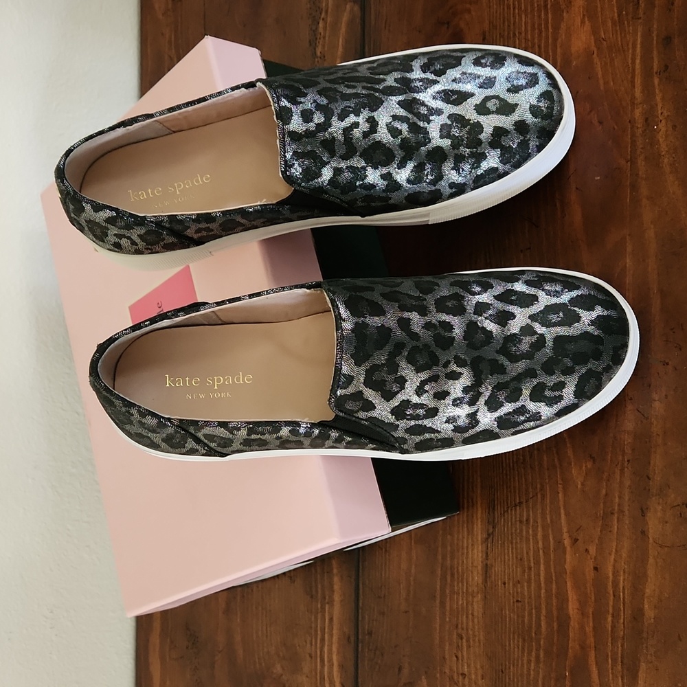 Kate Spade Ginger Metallic Leopard Sneaker